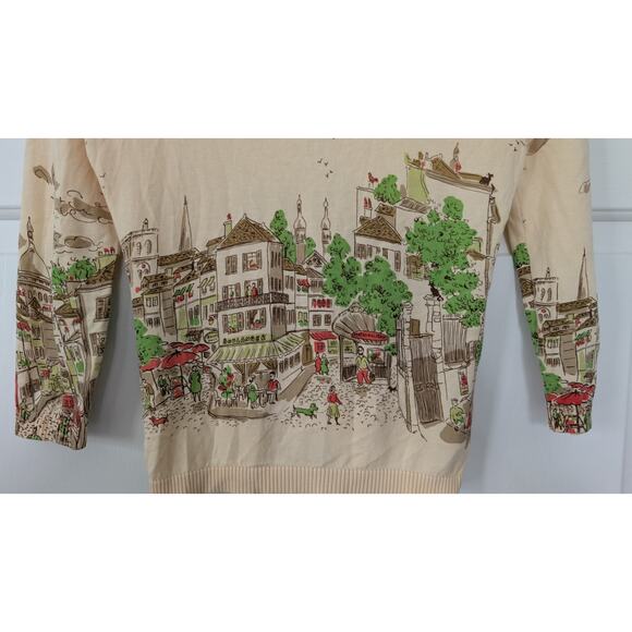 J. Crew France Vintage Novelty Lightweight Cardigan Sweater - Picture 8 of 8
